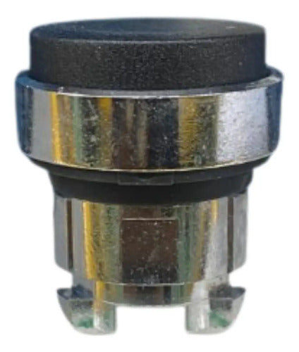 Kit C/ 2: Cabeçote Para Botão 22mm Metálico Zb4bh2 Schneider Preto