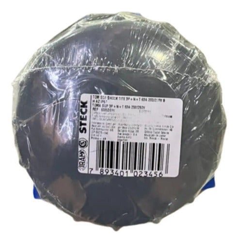 Tomada 3p+n+t 63a 200/250v 9h Azul Ip67 S5509w Steck Azul