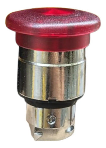 Cabeçote P/ Botão Luminoso 22mm Vermelho Zb4bw643 Schneider Vermeho -