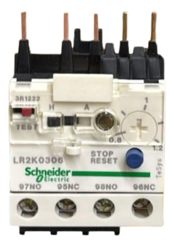 Rele Térmico Classe 10 0,8-1,2a 1na+1nf Lr2k0306 Schneider -
