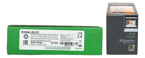 Kit Com 2: Rele Interface 4naf 3a 12vcc Rxm4lb2jd Schneider