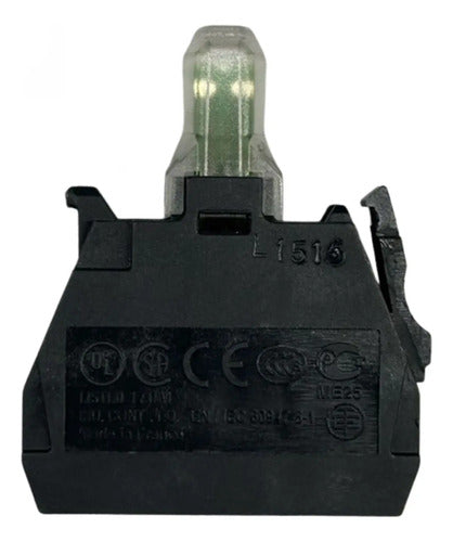 Bloco Luminoso Led Piscante Vermelho Zbv18b4 Schneider