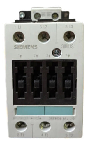 Contator 3rt1035-1ak60 120v 50/60hz Siemens 120v