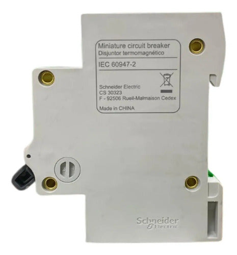 Disjuntor Termomagnético 3p 80a 400v Ez9f33380 Schneider