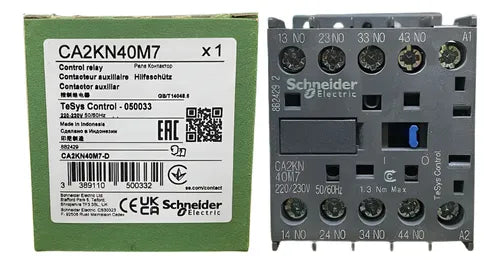 Contator Auxiliar Tesys K 4na 220vca Ca2kn40m7 Schneider 220 Vca
