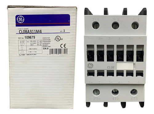 Contator 3p 80a 120vca Cl08a311m4 GE