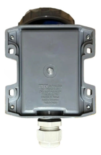 Tomada S4009w 16a 3p+t 220/240v Az Steck Azul
