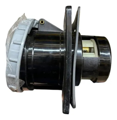 Tomada 3p+n+t 200a 600-690v 5h S-5845/w S5845w Preto Steck Preto