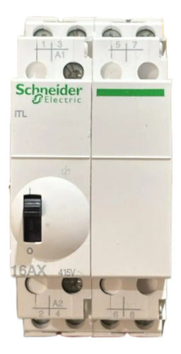 Rele De Impulso Telerruptor Acti9 Itl 16a A9c30814 Schneider 230-240vca / 110vcc