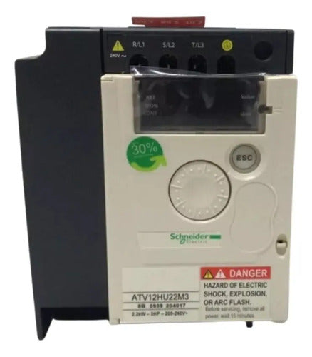 Inversor De Frequência 200-240vac Atv12hu22m3 Schneider 200-240 Vac