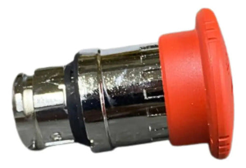 Cabecote Para Botao 22mm Metalico Soco B Zb4bs844 Schneider Vermelho -