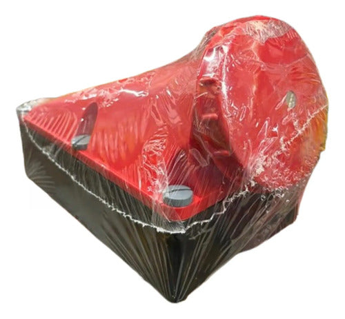 Tomada Sobrepor A4606 125a 3p+t 380/440v 6h Ip67 Vm Steck Vermelho
