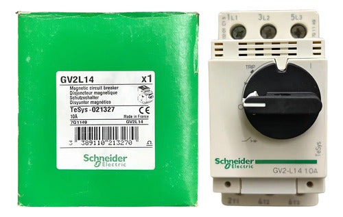 Disjuntor Motor Magnético Gv2l14 10a 50ka Schneider 690v 50-60hz