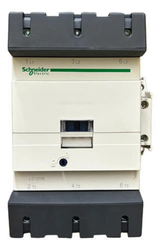 Contator Tripolar 115a 1na+1nf 220vca Lc1d115m7 Schneider 220vca