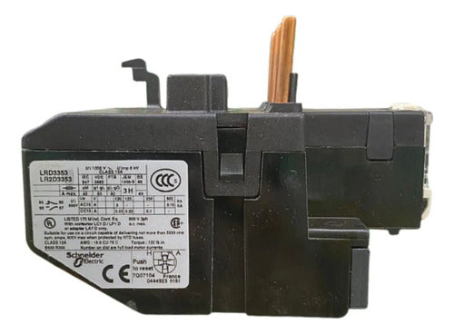 Rele De Sobrecarga Térmica 23-32a Lrd3353 Telemecanique -