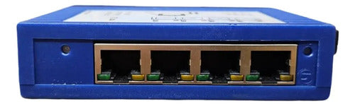 Switch Hirschmann Spider 4tx/1fx 943.221.001 Novo!