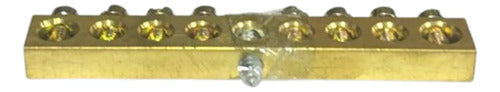Kit C/ 8: Barramento Neutro E Terra De 8 Furos Elqd-nt Eaton