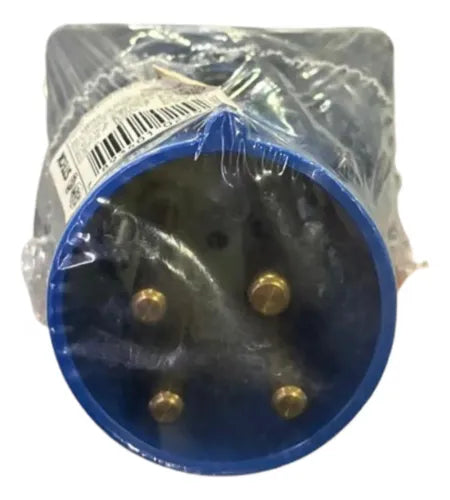 Plug Fix De Embutir 3p+t 63a 9h Azul S4539w Steck - Azul