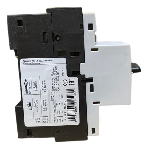 Disjuntor Motor Rv1021-1da10 2,2-3,2a Siemens