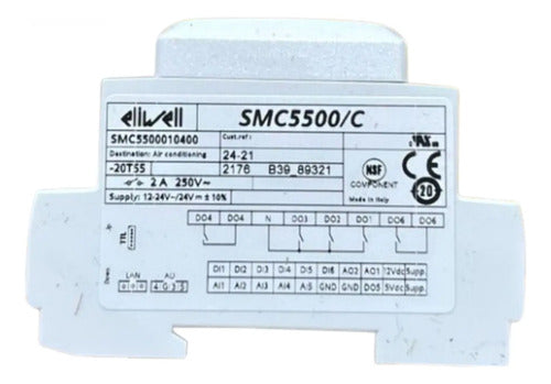Controlador Programável Smc5500010400 Eliwell (schneider)