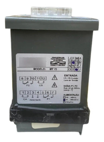 Rele Tempo Mt72w-r-cn 03seg/min Mt72w 24/240v Coel
