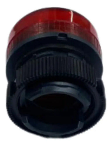Kit Com 2 Peças: Cabeçote 22mm Vermelho Za2bv04 Schneider Vermelho 0