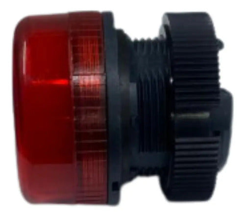 Kit Com 2 Peças: Cabeçote 22mm Vermelho Za2bv04 Schneider Vermelho 0