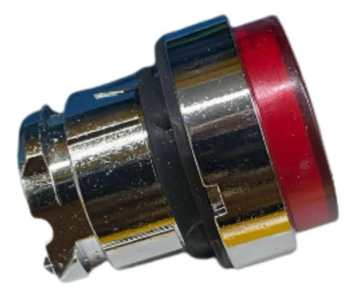 Cabeçote Para Botão Luminoso Ø22mm Vm Zb4bw143 Schneider Vermelho -