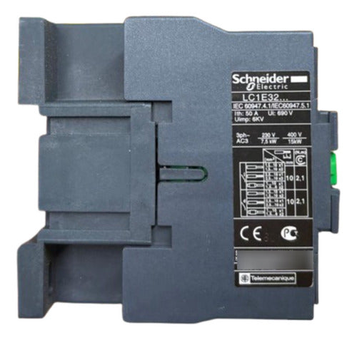 Contator Easypact Tripolar Lc1e3201f6 110v 32a Schneider 110v