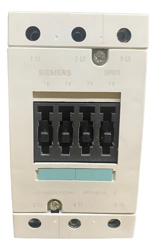Contator Tripolar 3rt1046-1an10 95a 45kw 220v Siemens 220v