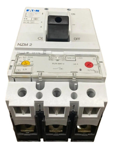 Disjuntor Tripolar Nzmh2-a20 20a Eaton