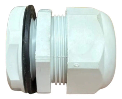 Kit C/ 10 Peças: Prensa Cabo 1'' Bsp1 Cinza S854ci Steck