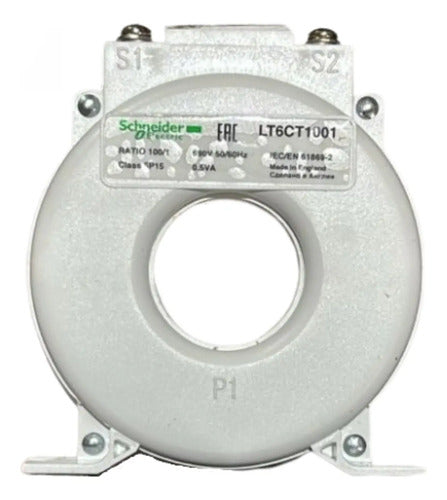 Transformador De Corrente De Protecao Lt6ct1001 Schneider 690v