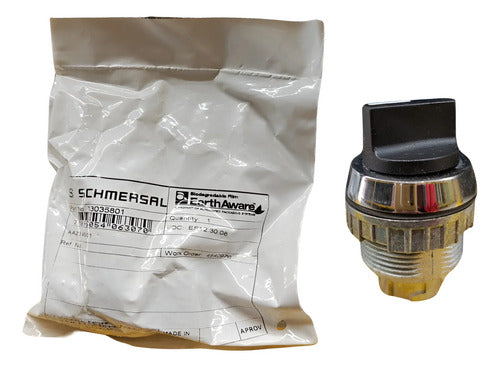 Botão Comutador 3 Posições Aaz3 45/01 Ace Schmersal Preto Não Se Aplica