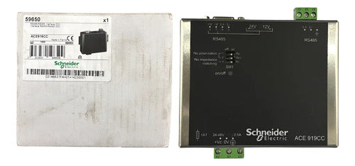 Adaptador Interface Rs485/485 Dc 59650 Schneider 24/48v