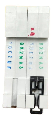 Disjuntor Bipolar Bfaz4-c10/2 10a 4,5ka Eaton -