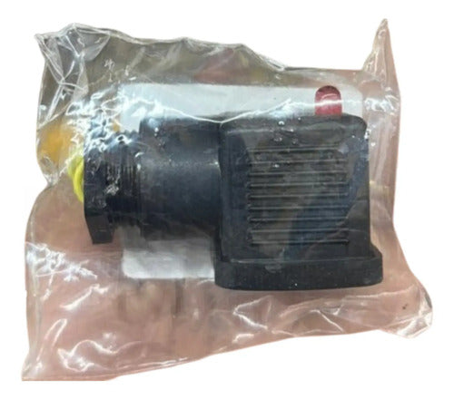 Conector Solenoide 4p Pr Led 110v Pg11 S9333p Steck Preto