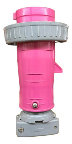 Plug 3p+n+t 16a 24v 2h S5072w Rosa Ip67 Steck 24v