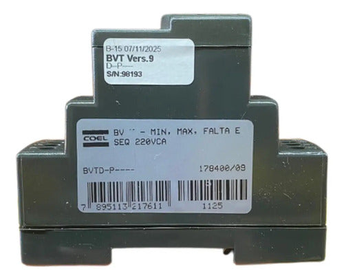 Monitor De Tensão Bvtd 220v (bvtd-p) Coel