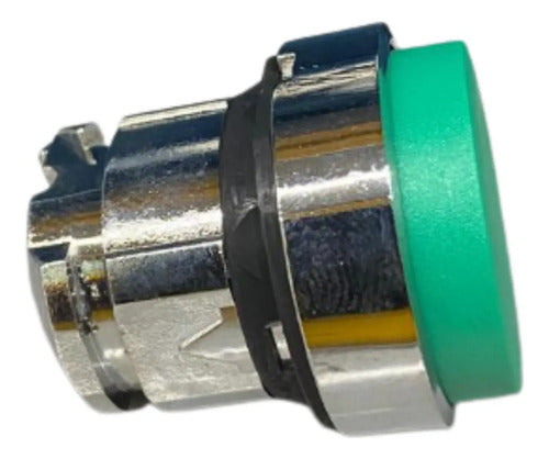 Kit Com 2: Cabeçote Para Botão Ø22mm Verde Zb4bl3 Schneider Verde -