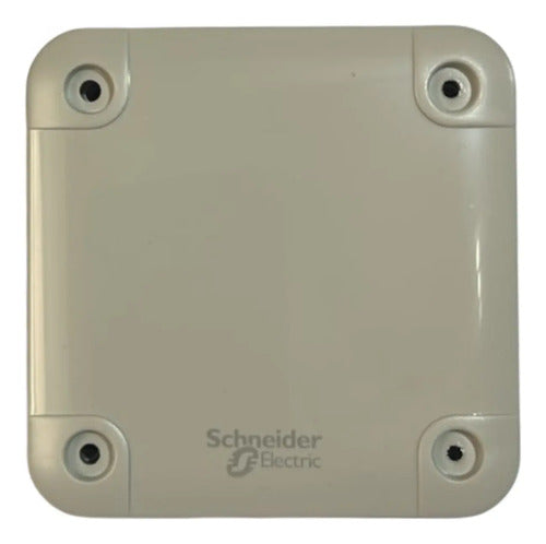 Kit Com 2: Caixa Plastica 89x89x54mm Nsytbs885 Schneider