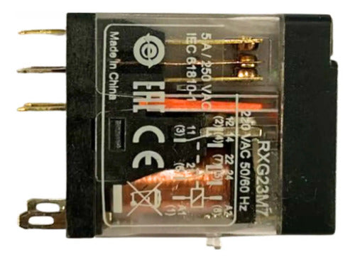 Kit Com 3: Rele Interf Led 2c/o 5a 220vca Rxg23m7 Schneider 220vca