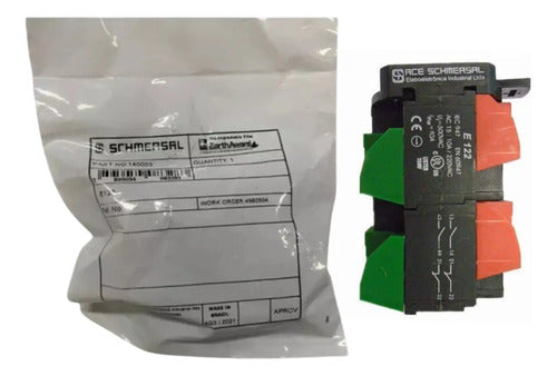 Bloco De Contato Impulso 2na + 2nf (2naf) E122 Ace Schmersal