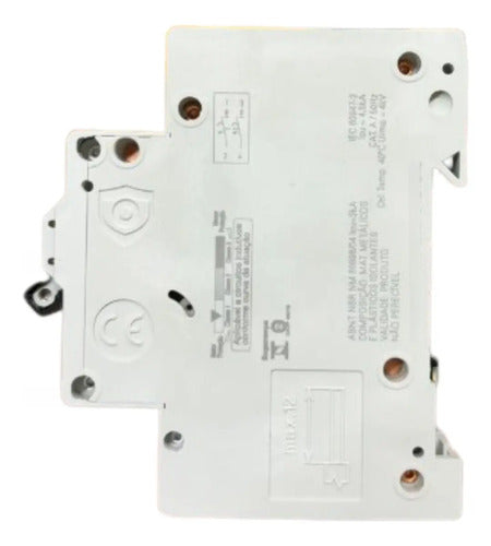 Disjuntor Bipolar Bfaz4-c10/2 10a 4,5ka Eaton -