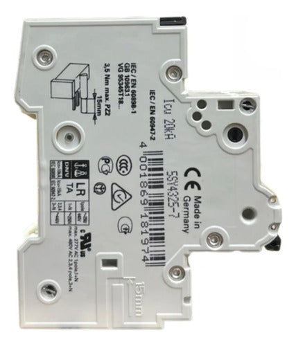 Disjuntor 3p C25 5sy4325-7 Siemens