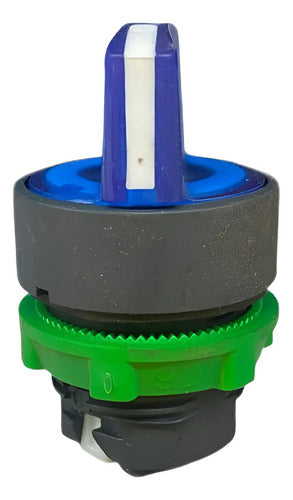 Cabeçote Para Chave Seletora Lum 22mm Az Zb5ak1263 Schneider Azul -