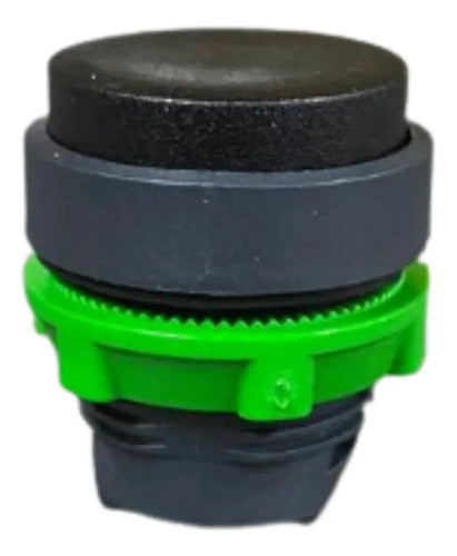 Kit Com 2: Cabecote Para Comutador 22mm Pt Zb5bh02 Schneider Preto