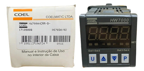 Controlador De Temperatura Hw7000hcrr (hw7000hcrr-b) Coel -