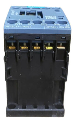 Contator 3rt2017-1ak61 110v 12a Siemens 127v