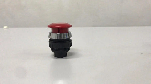 Kit Com 2 Peças: Botão C3.36/03 Cogumelo 30mm Vm Schmersal